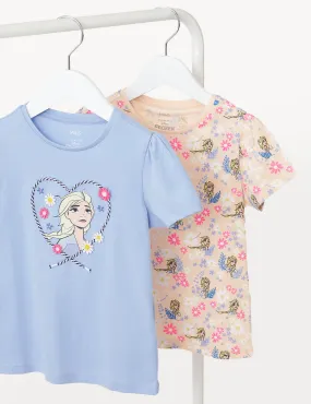 2pk Pure Cotton Disney Frozen™ Tops