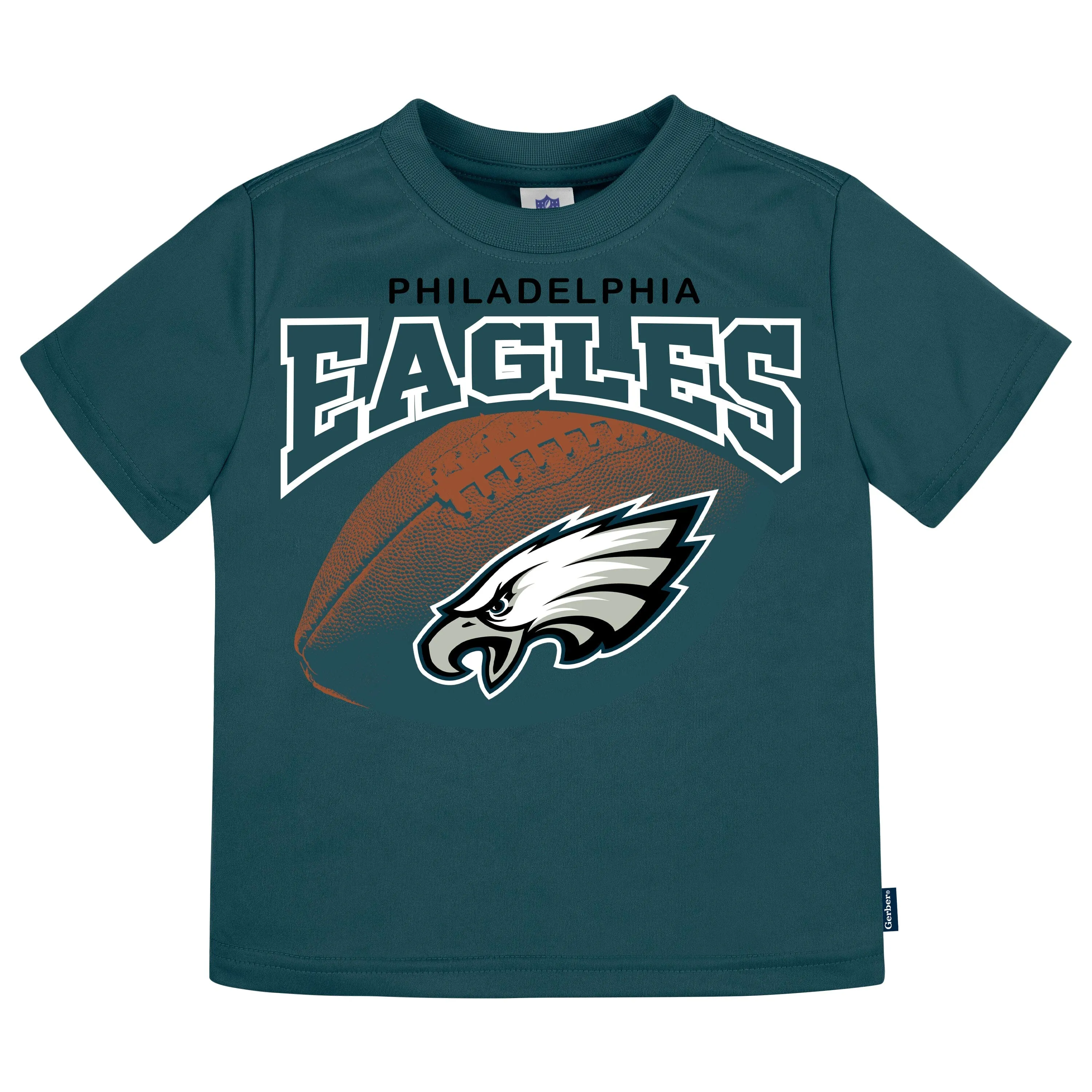 3-Pack Baby & Toddler Boys Eagles Short Sleeve Shirts