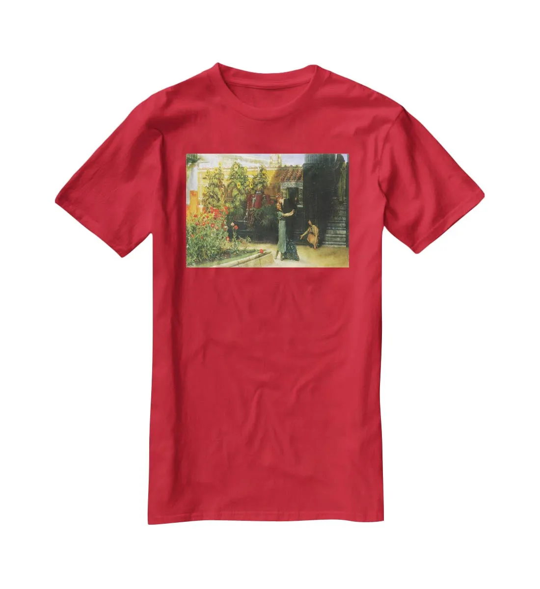 A warm welcome by Alma Tadema T-Shirt