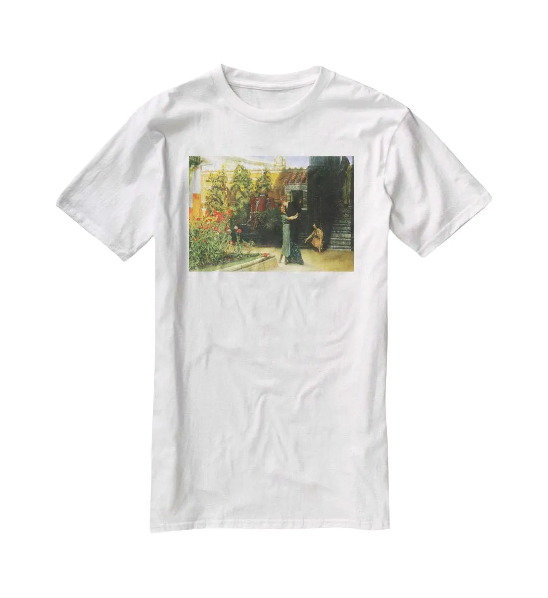 A warm welcome by Alma Tadema T-Shirt