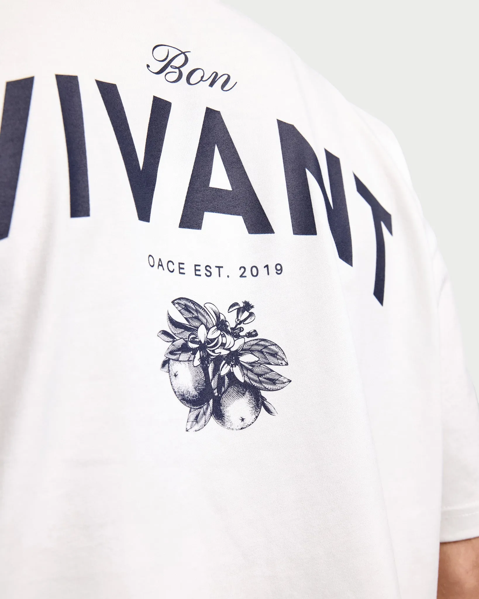 Bon Vivant Oversized Shirt - dark blue