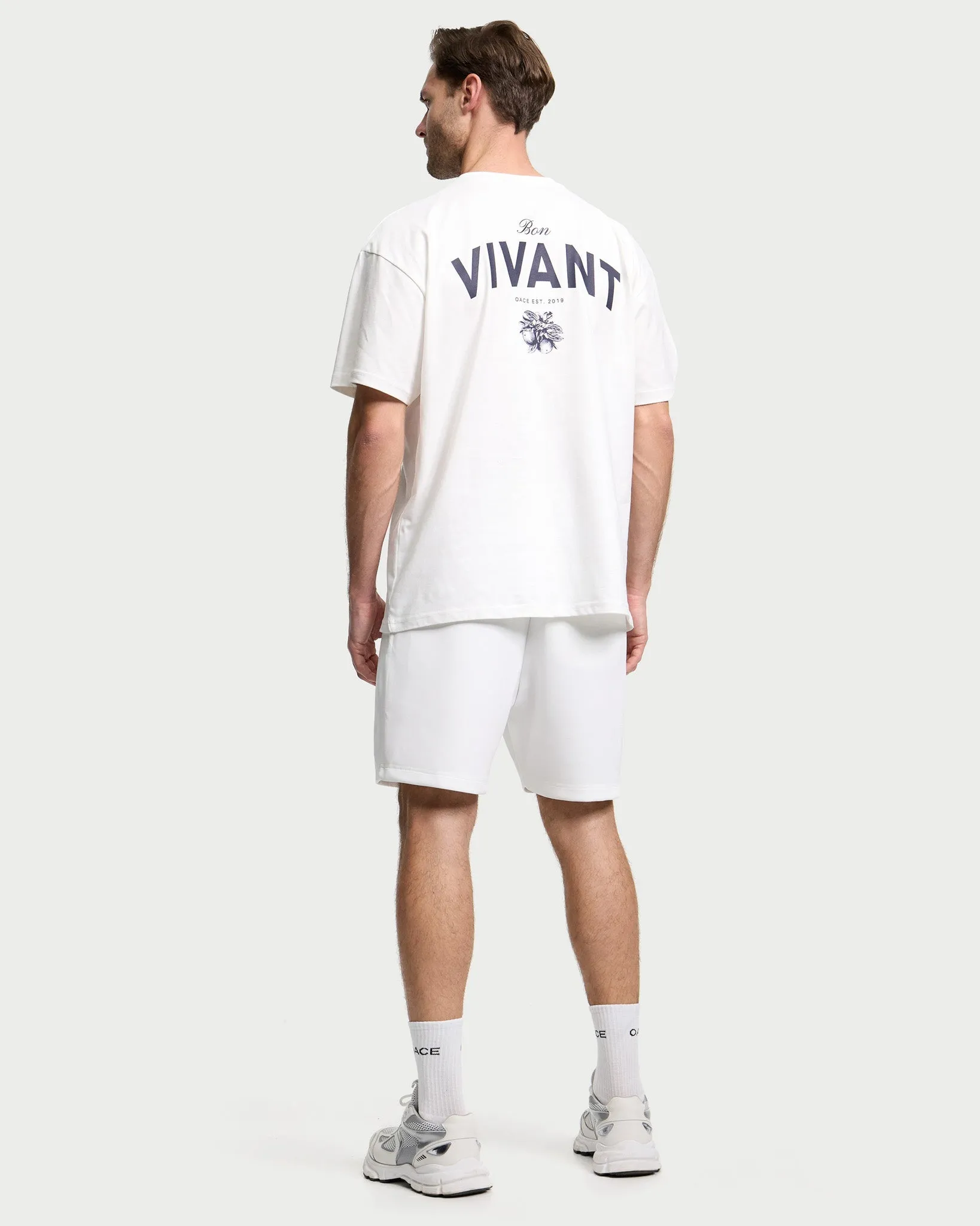 Bon Vivant Oversized Shirt - dark blue