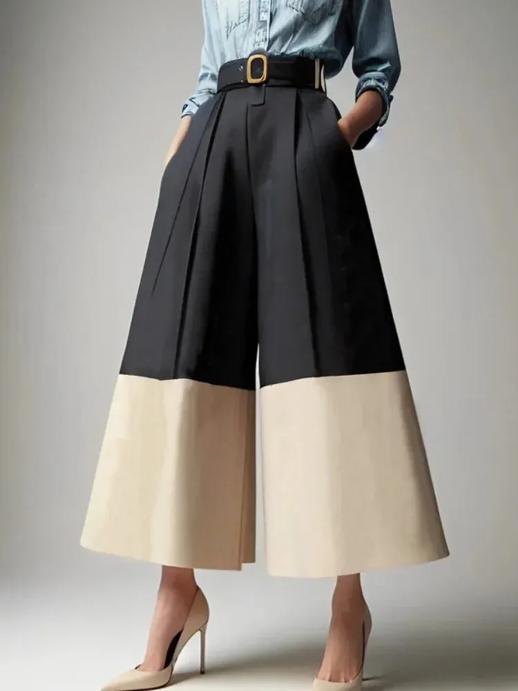 Chicmy-Christmas Thanksgiving Gift New Year's Eve Gift  'Vienna' Stylish wide leg trousers