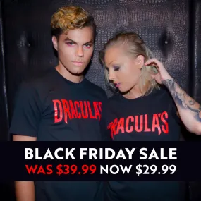 Dracula's Black Logo T-Shirt