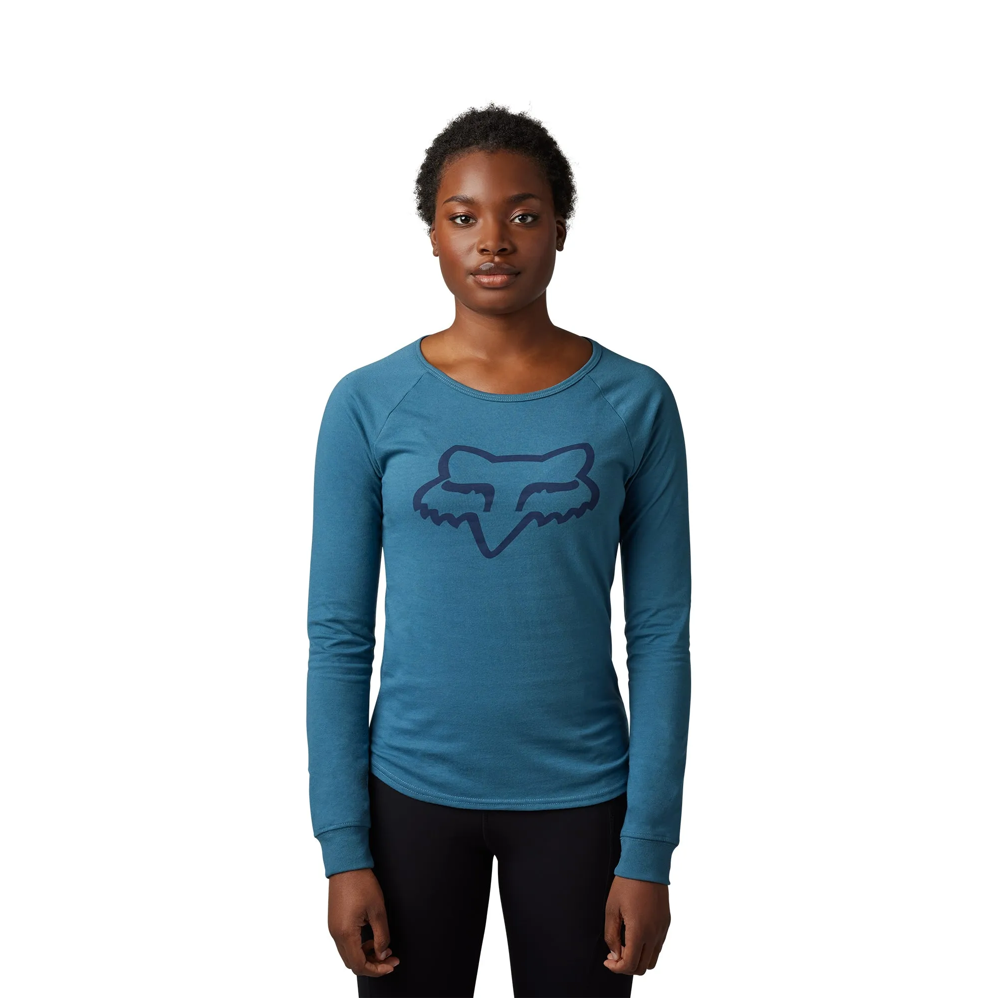 Fox Racing Boundary Long Sleeve Top T-Shirt Dark Slate Blue