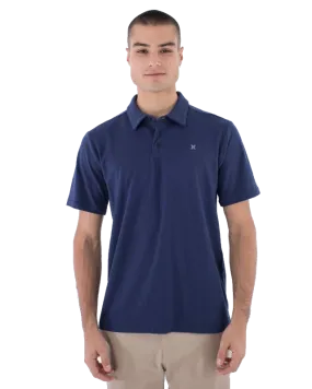 H2O-Dri Ace Slub Polo Shirt in Midnight Aqua