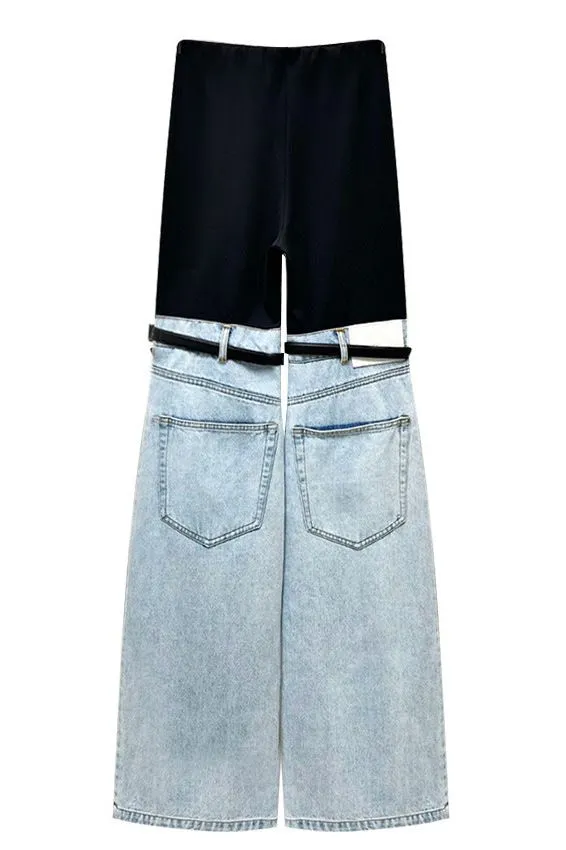 High Waist All-Match Straight pants