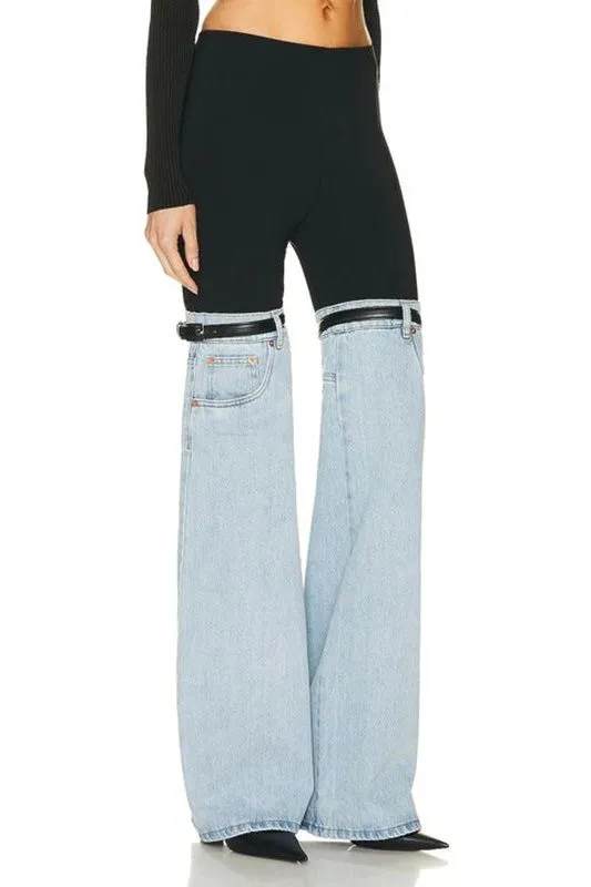 High Waist All-Match Straight pants