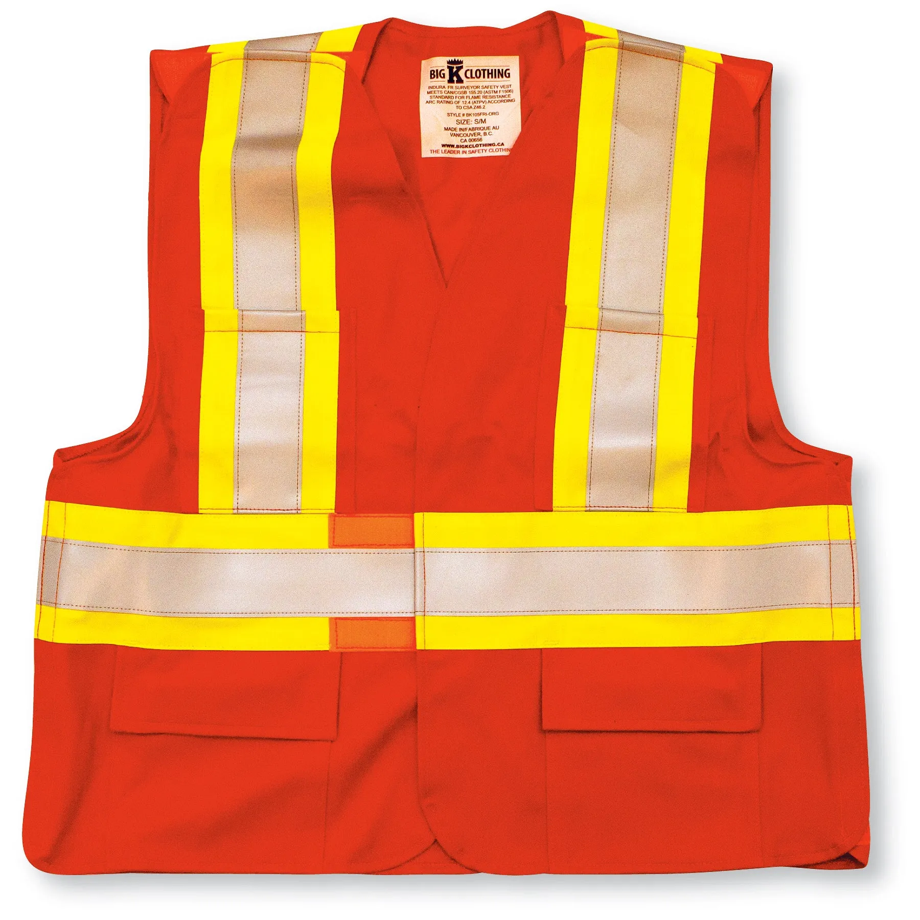 Indura Ultrasoft Surveyor Safety Vest - Style #105FRT