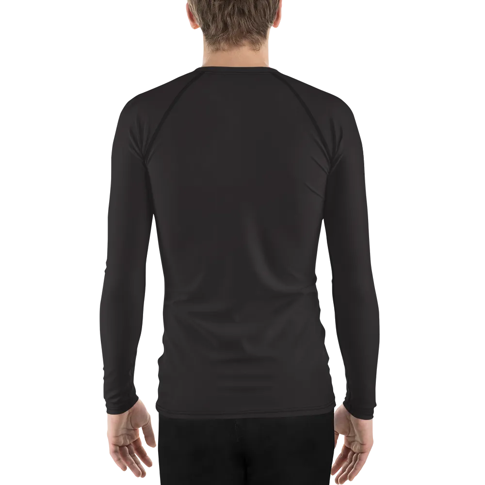 Men's Long Sleeve Shirt - Black Out