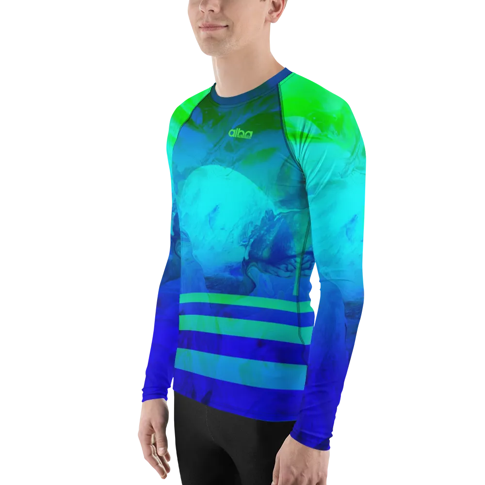 Men's Long Sleeve Shirt - Earth Waves