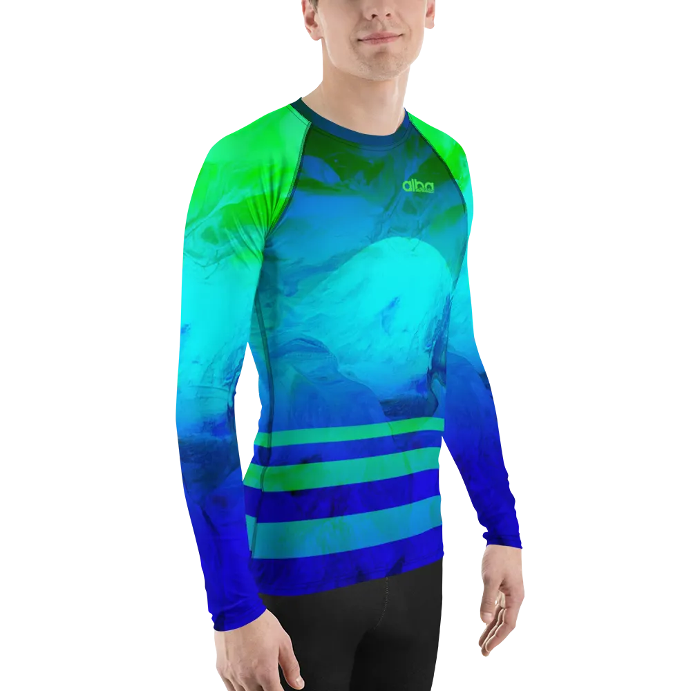 Men's Long Sleeve Shirt - Earth Waves