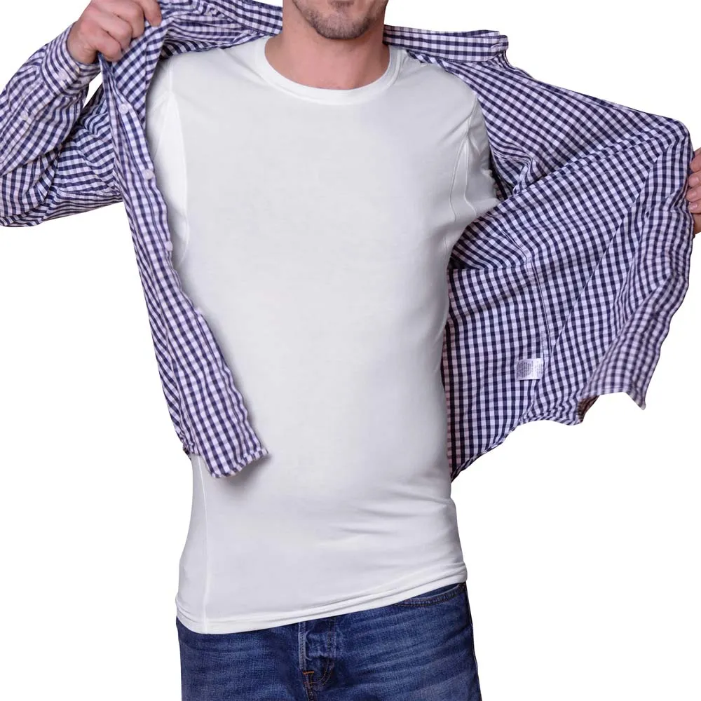 Men's Sweat Proof Undershirt (Crew Neck)