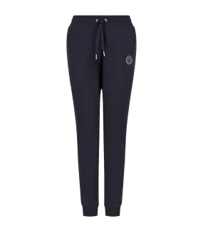 Organic Cotton Fleece Beaded Sweatpants Blueberry Jelly