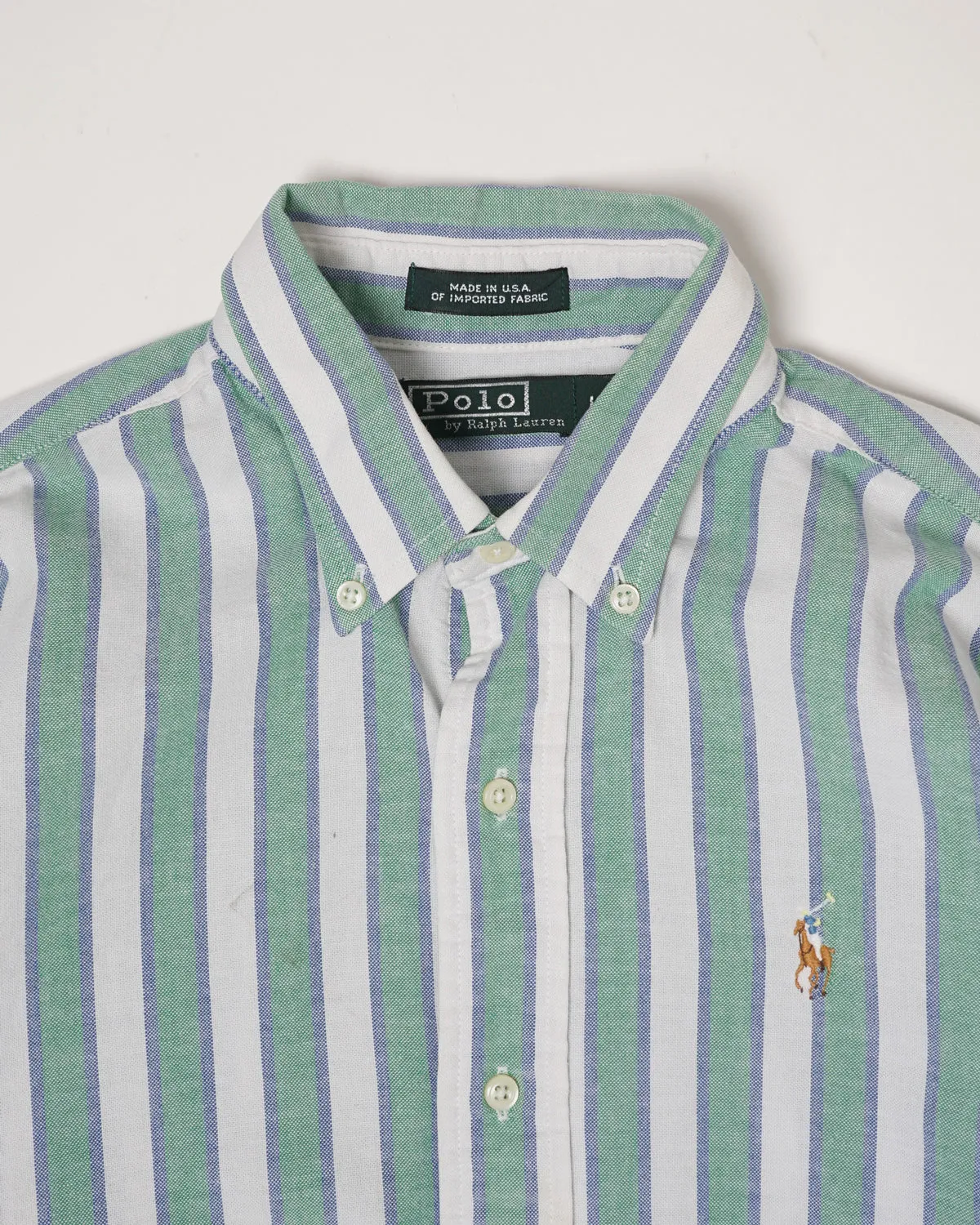 Oxford Shirts / Green Stripe