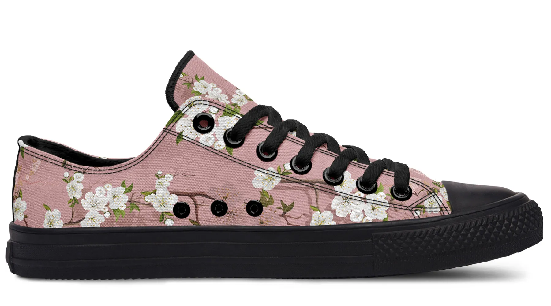 Peach Blossoms Low Tops