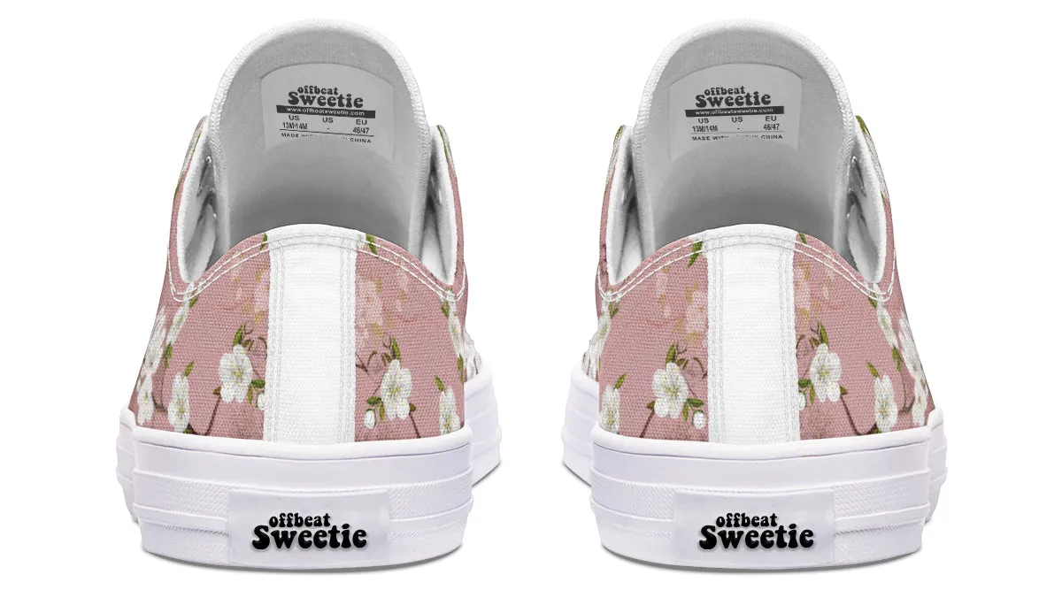 Peach Blossoms Low Tops