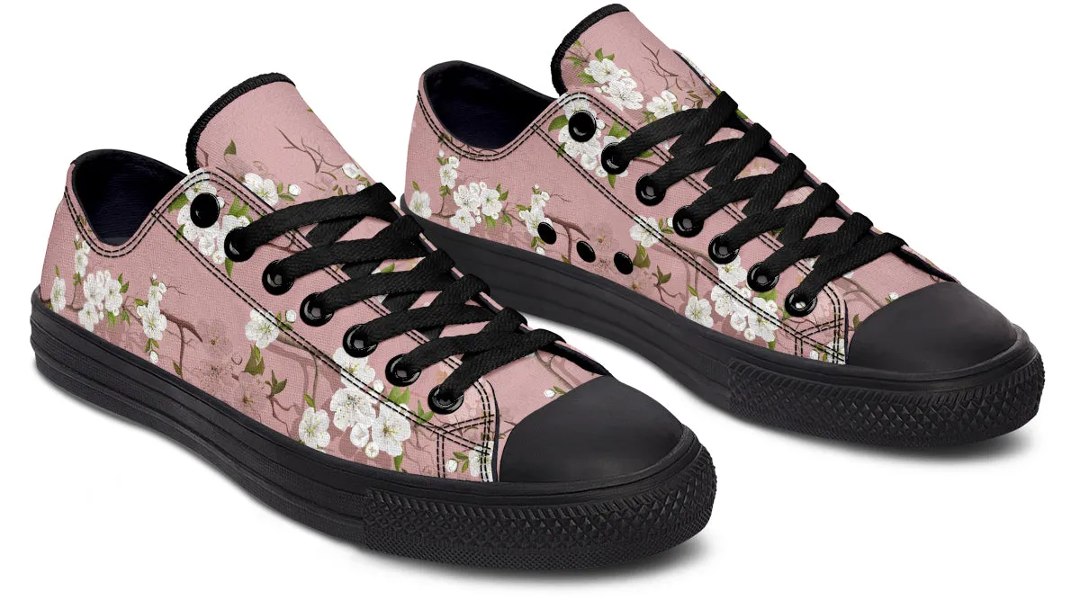 Peach Blossoms Low Tops