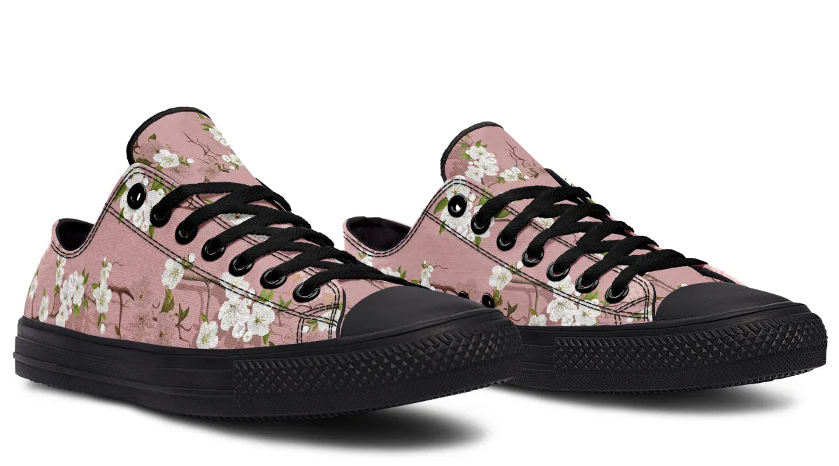 Peach Blossoms Low Tops