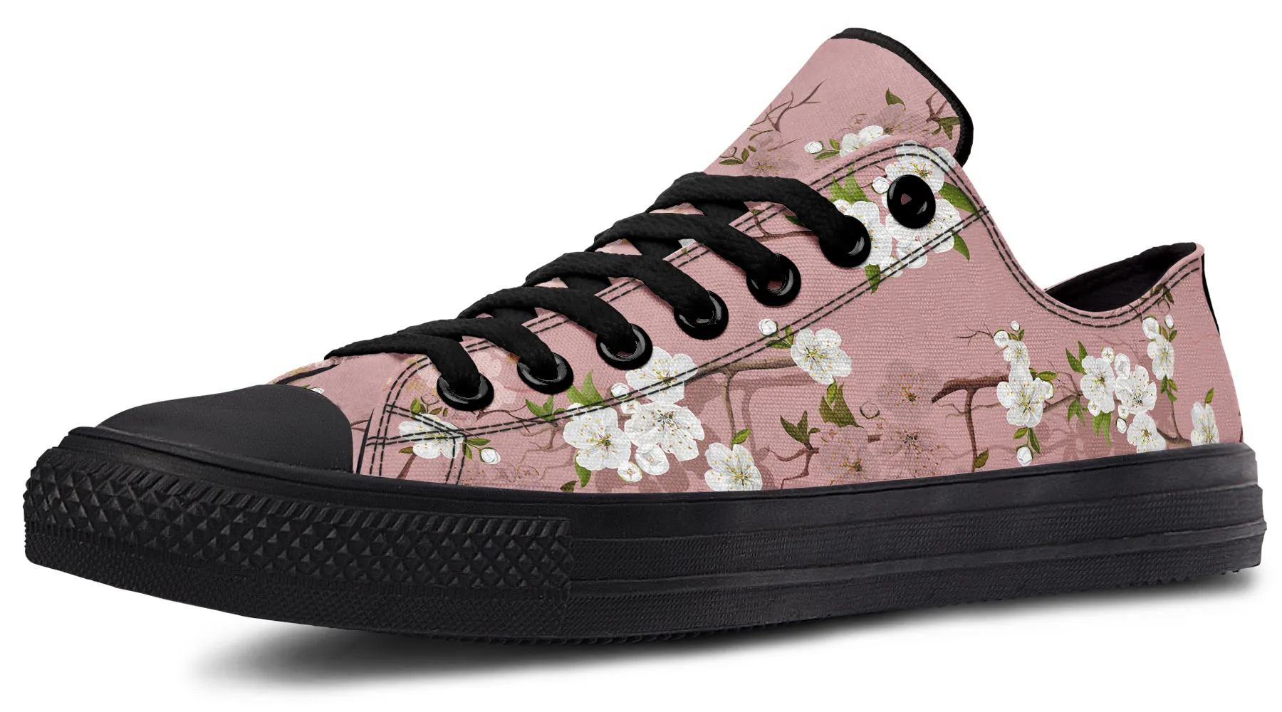 Peach Blossoms Low Tops