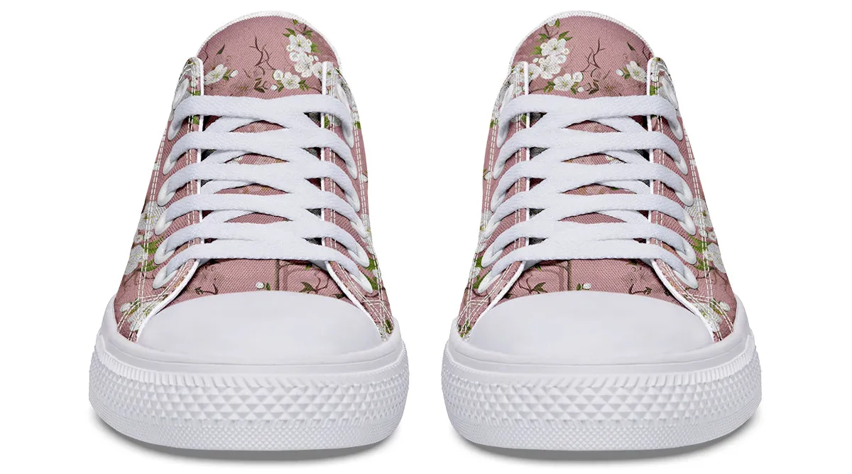 Peach Blossoms Low Tops