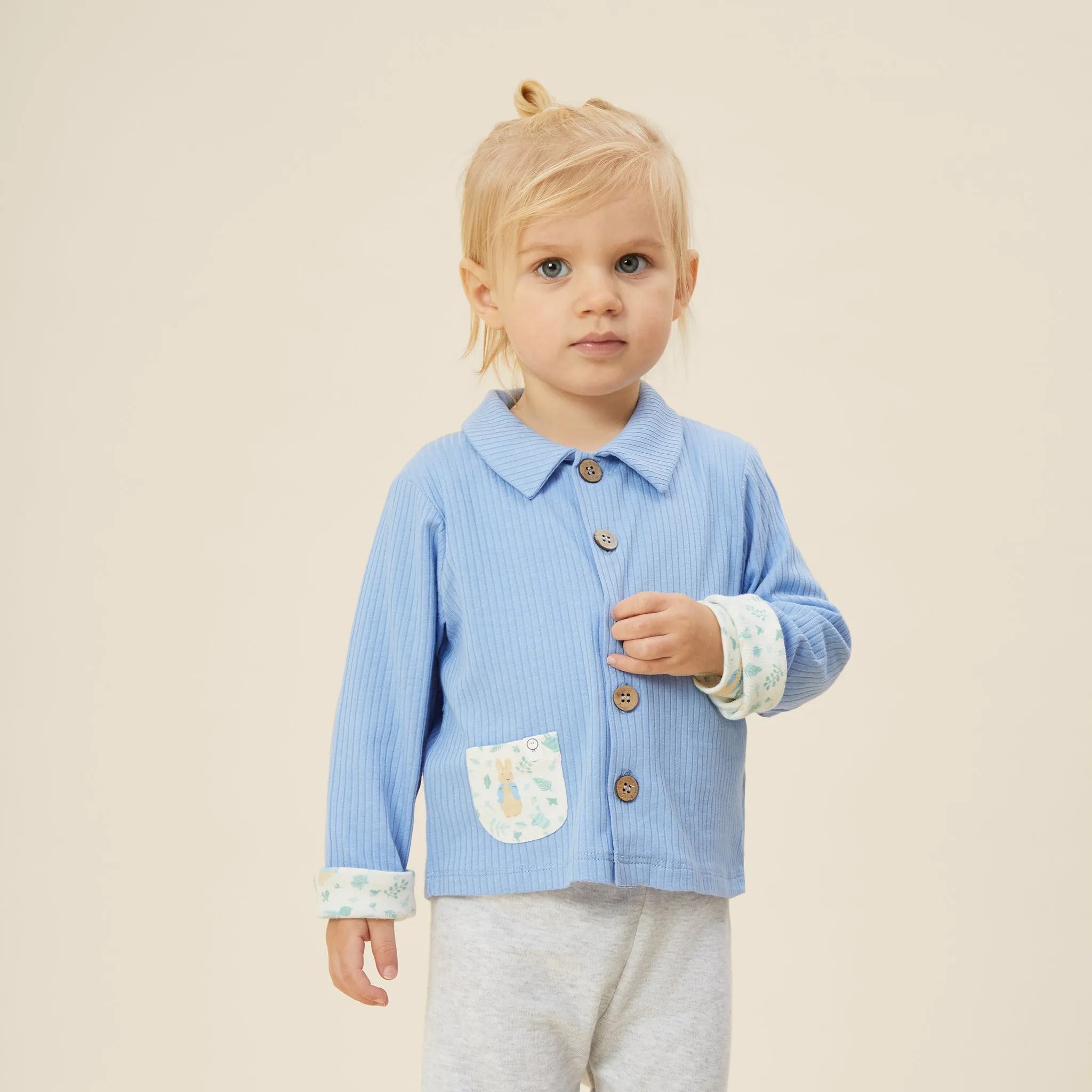 Peter Rabbit Ribbed Cardigan