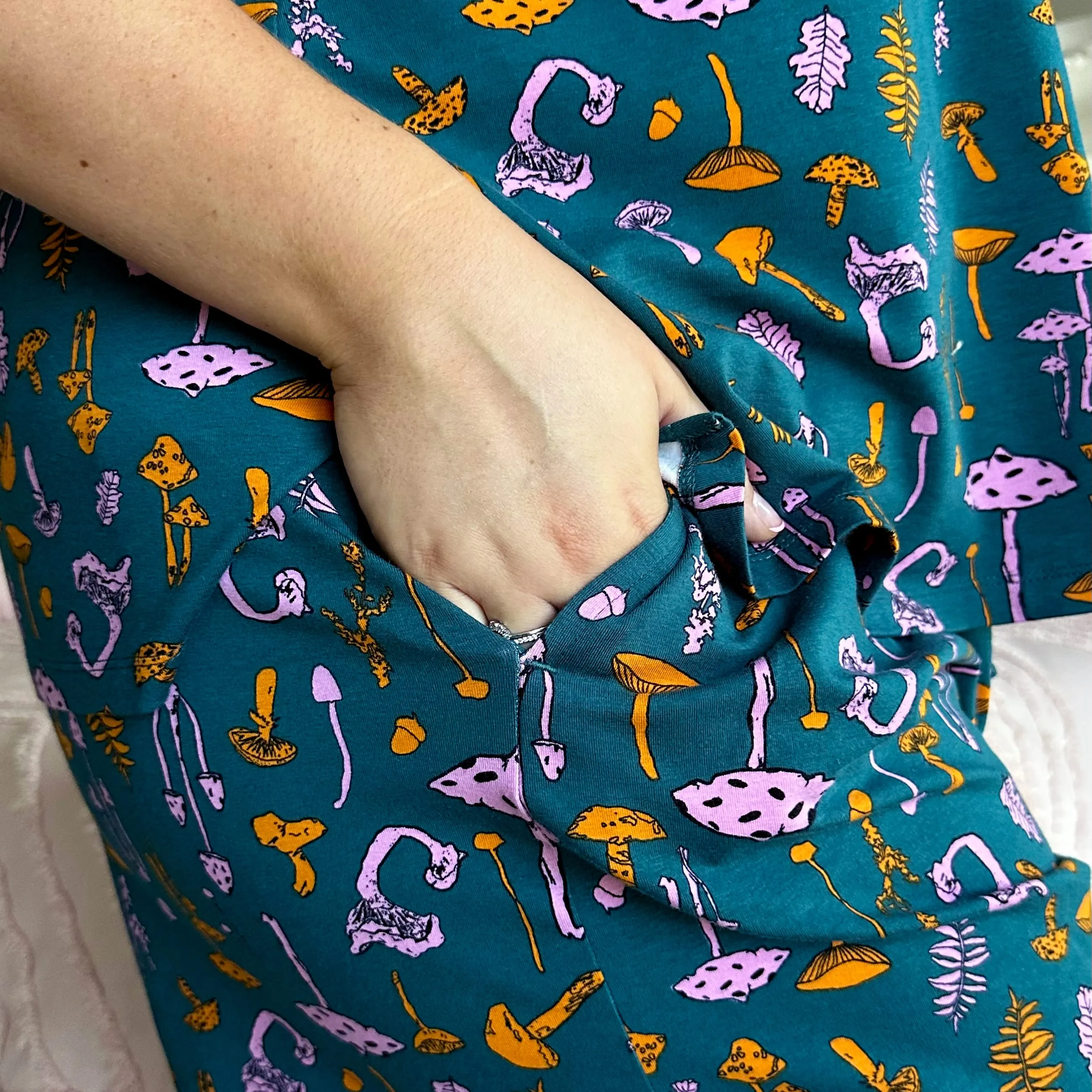 PJ Shorts - Mushie Patch