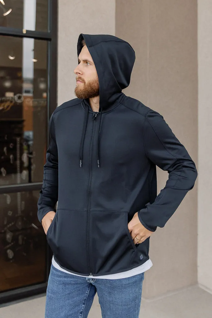 Rhone Warm-Up Tech Full Zip Hoodie