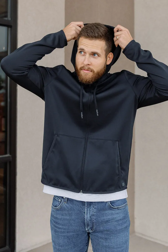 Rhone Warm-Up Tech Full Zip Hoodie