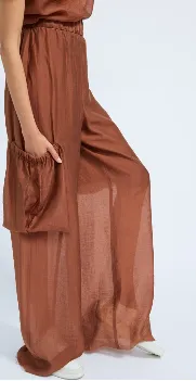 Shosh Space Pant in Burnt Sienna