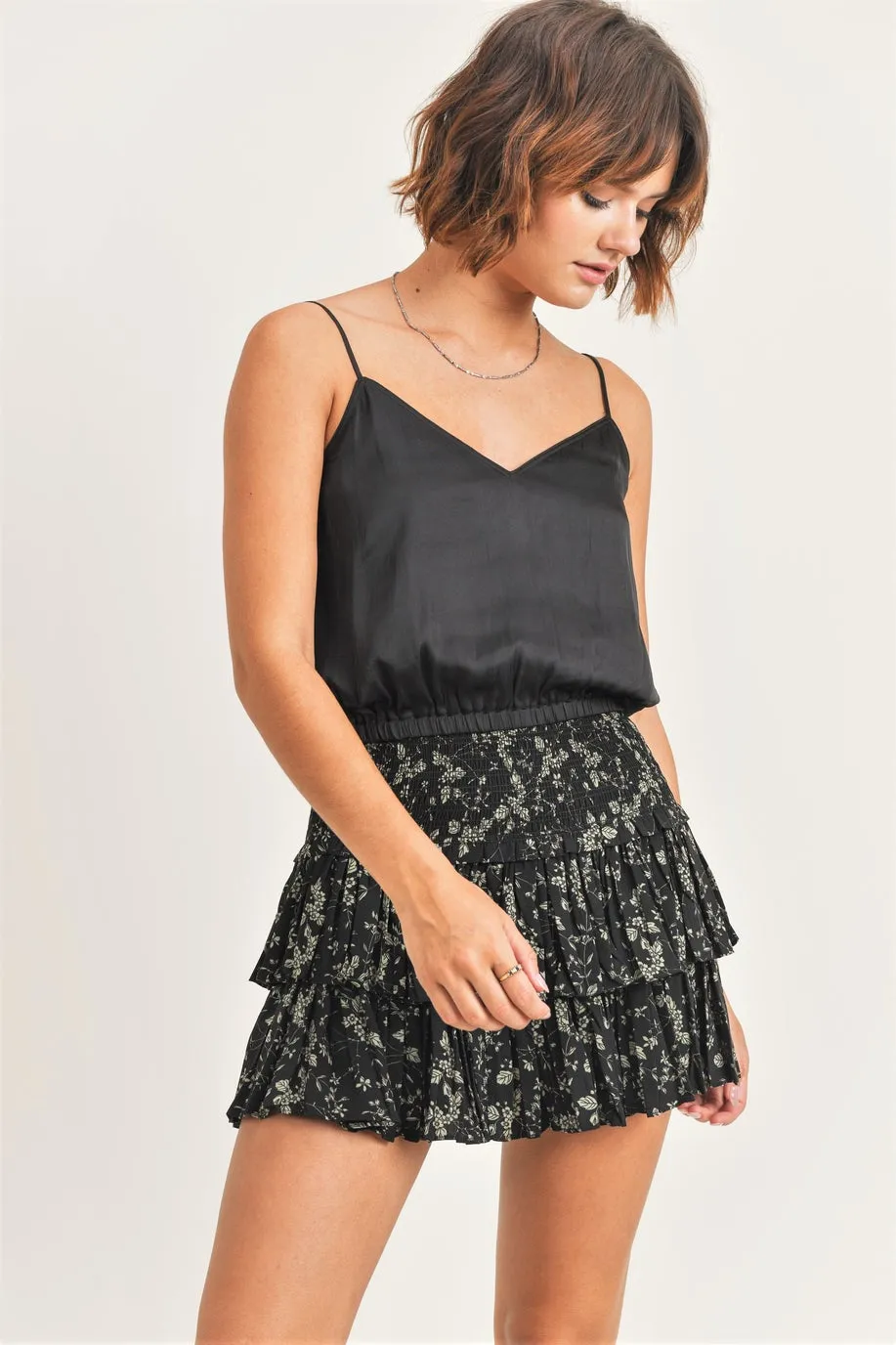 Silky Amore Top Cropped