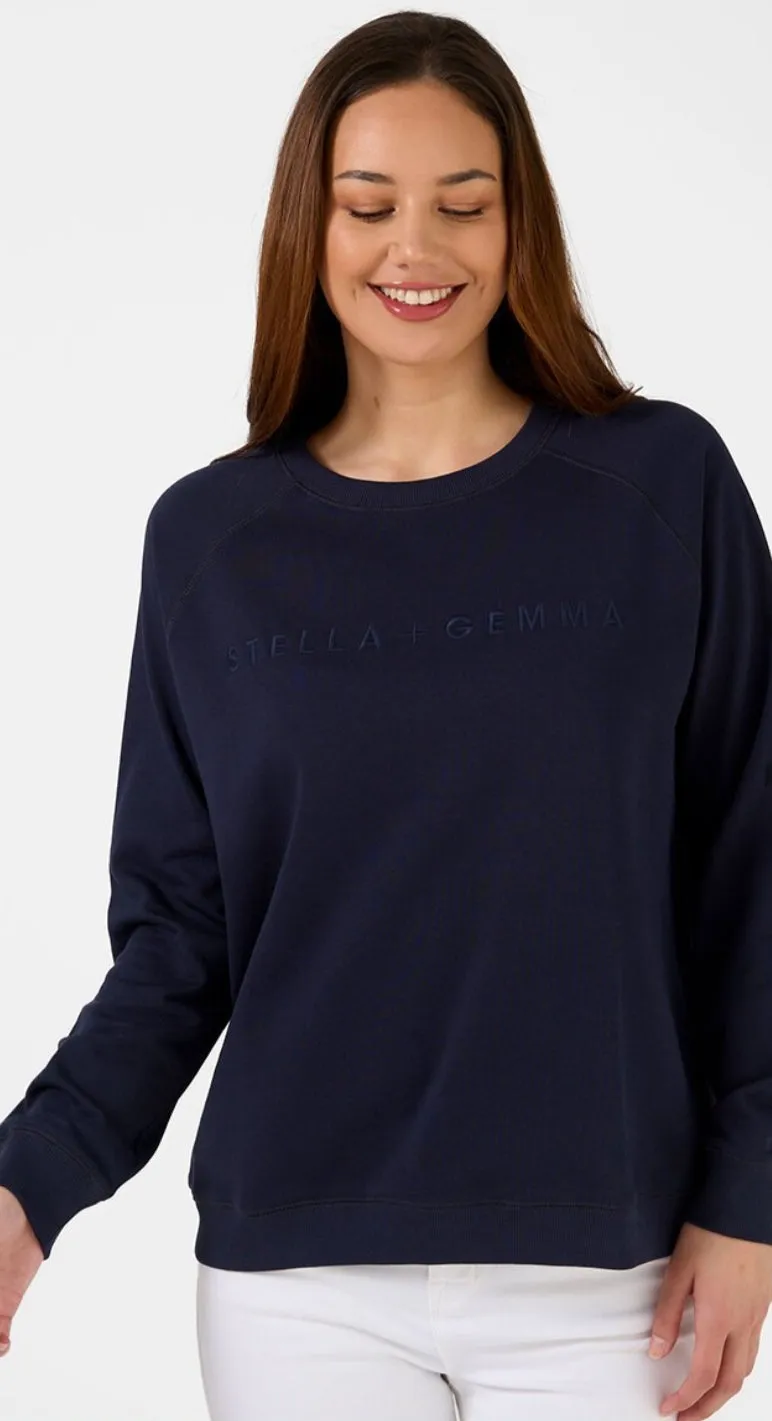 Stella and Gemma logo sweater