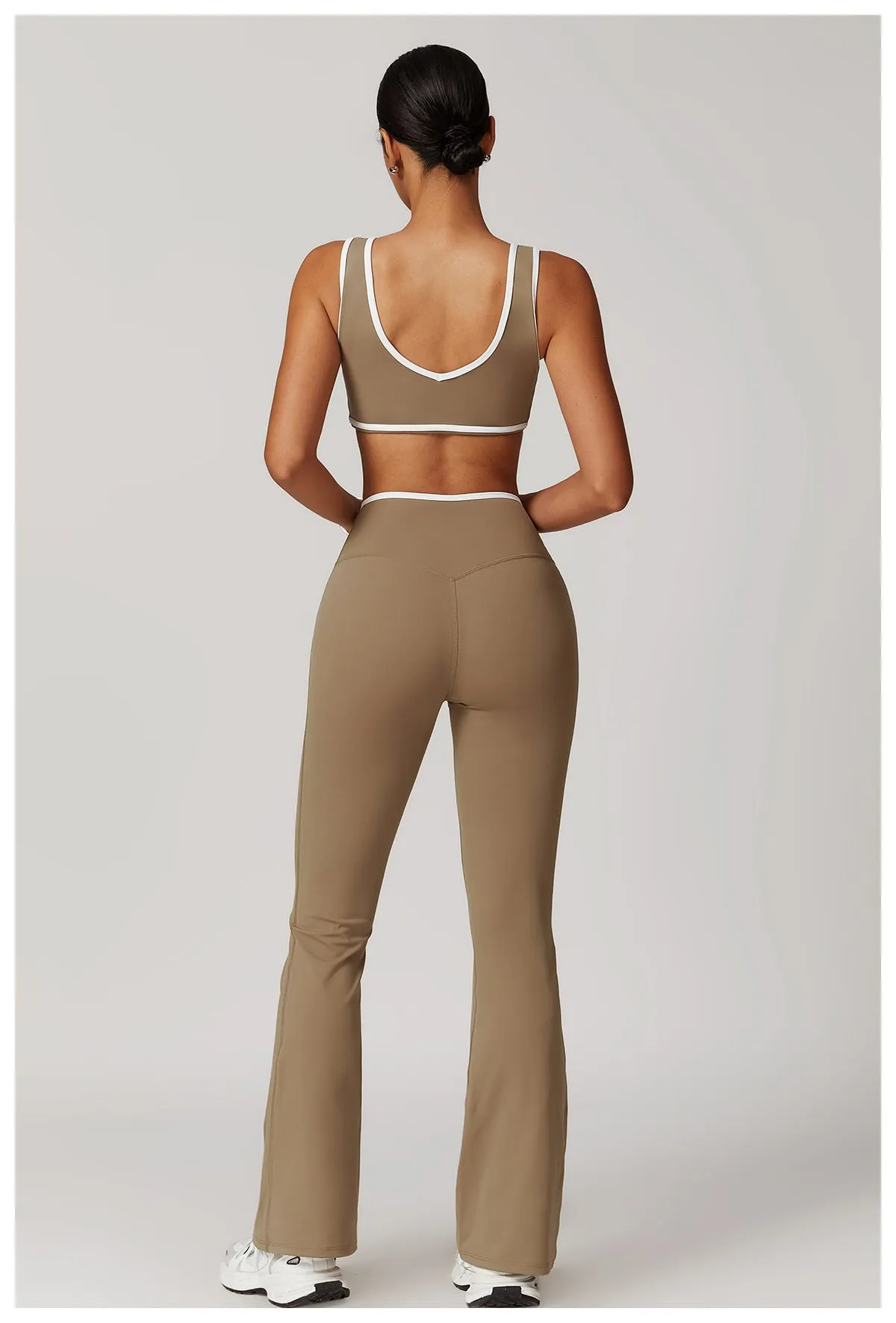 Stylish Serenity Yoga Flared Trousers