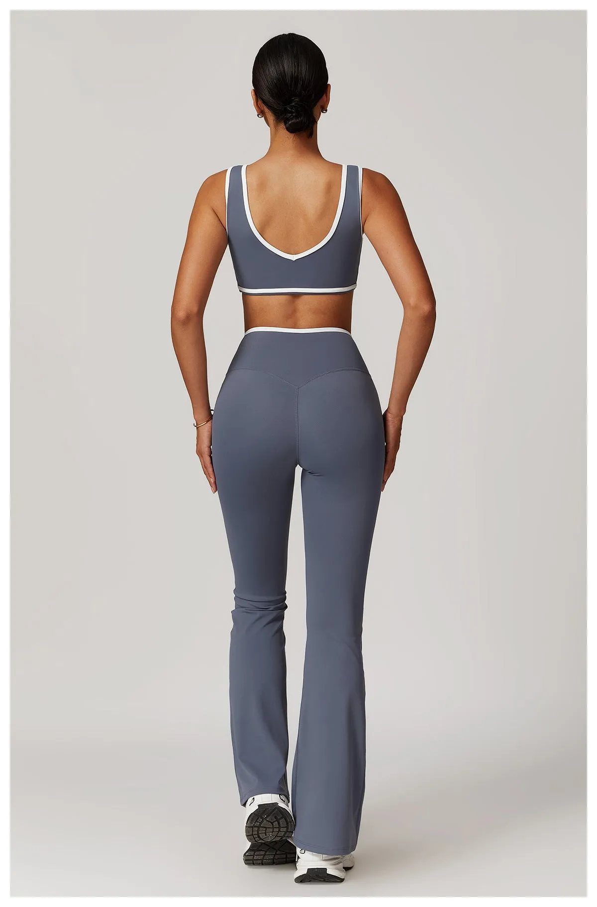 Stylish Serenity Yoga Flared Trousers