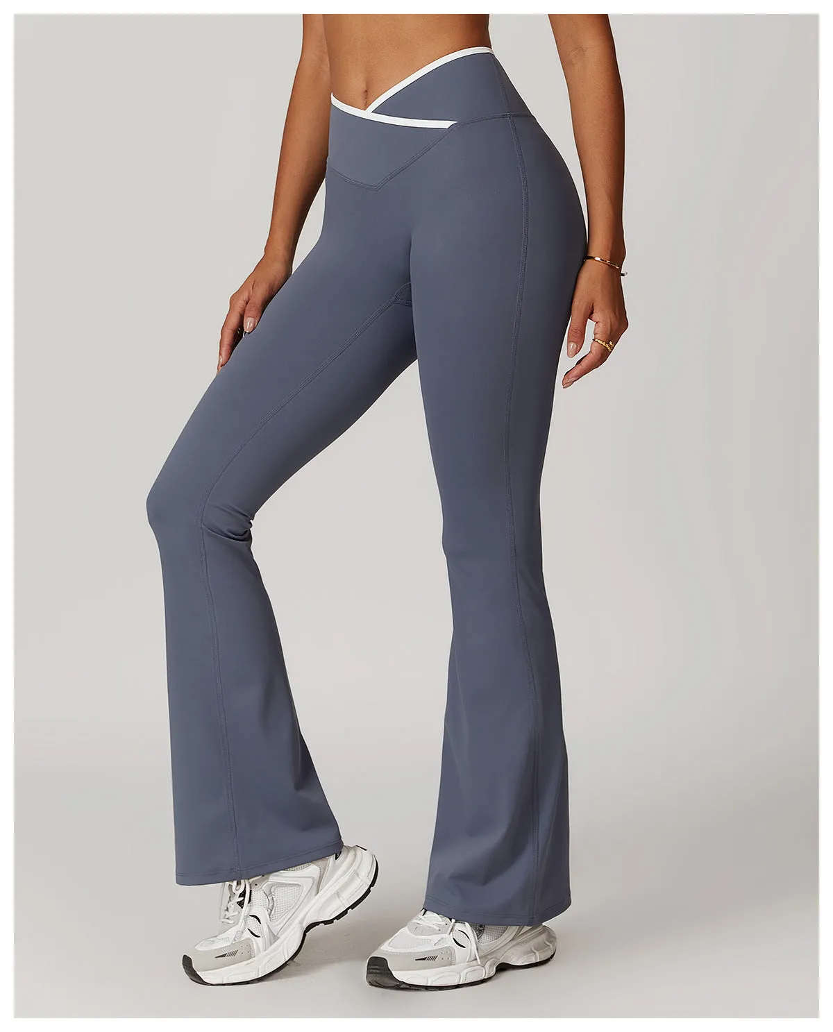 Stylish Serenity Yoga Flared Trousers