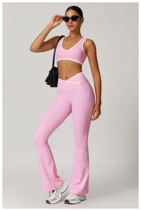 Stylish Serenity Yoga Flared Trousers