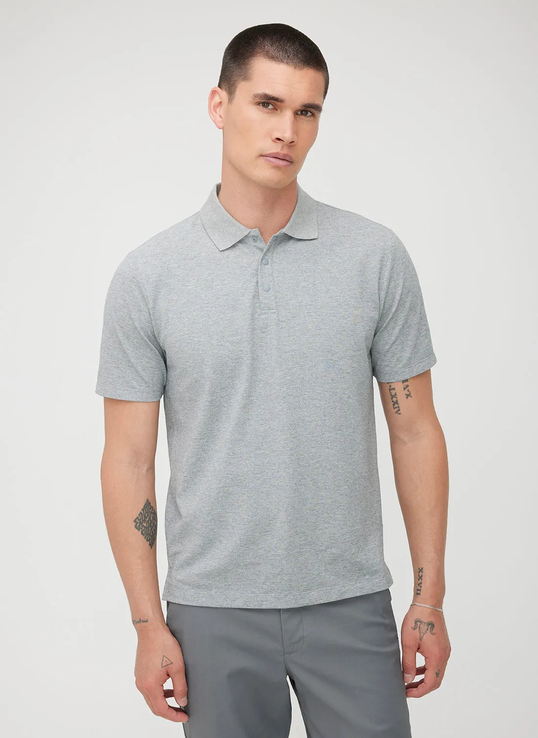 Tech Cotton Polo