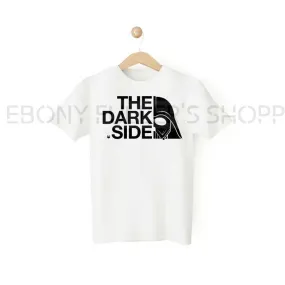 The Dark Side Funny White T-shirts Sarcastic Unisex Adult Men Women T Shirts