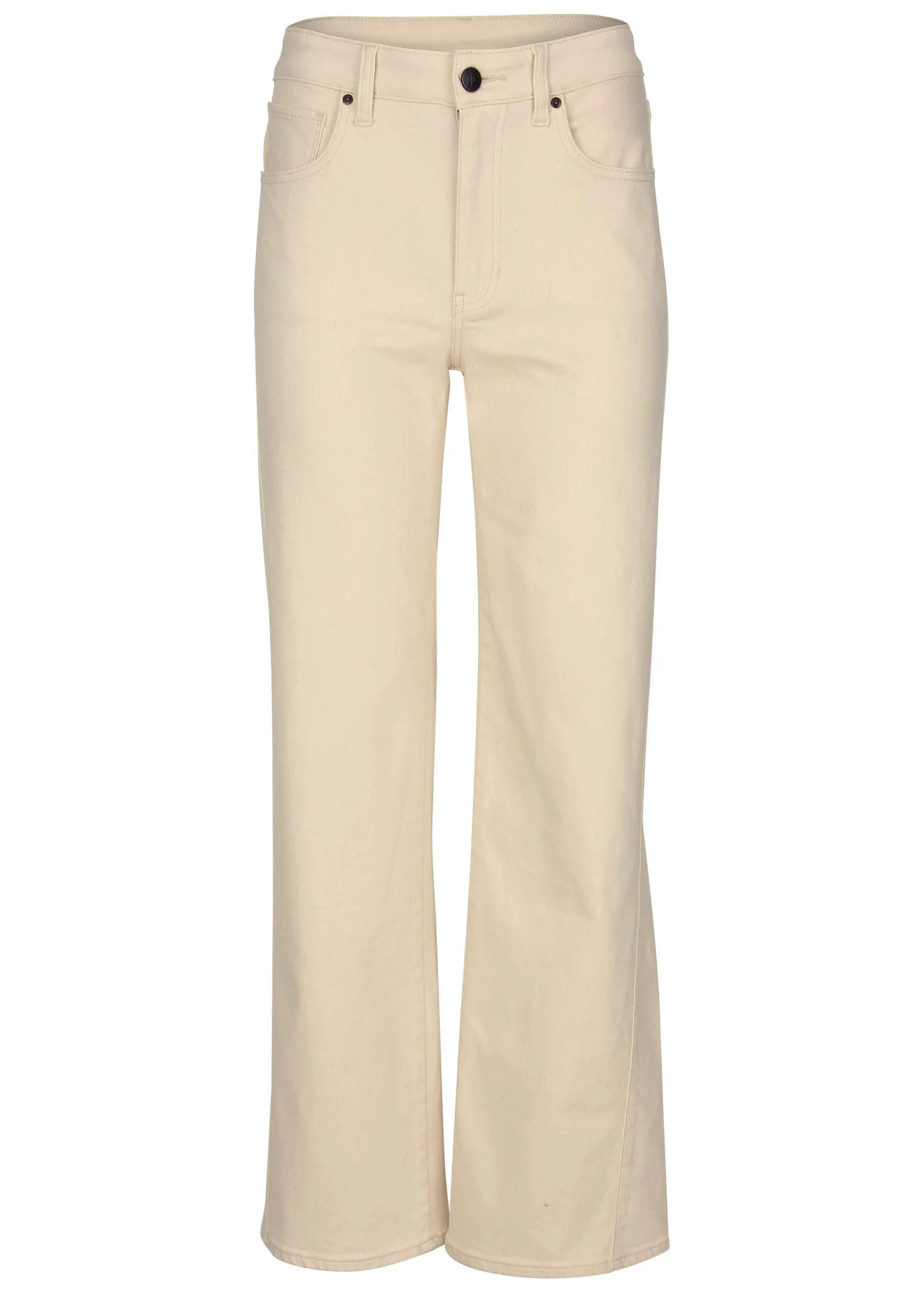 Wide Leg Jeans - Natural Wash