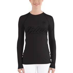 Women's Long Sleeve Shirt - Black Out