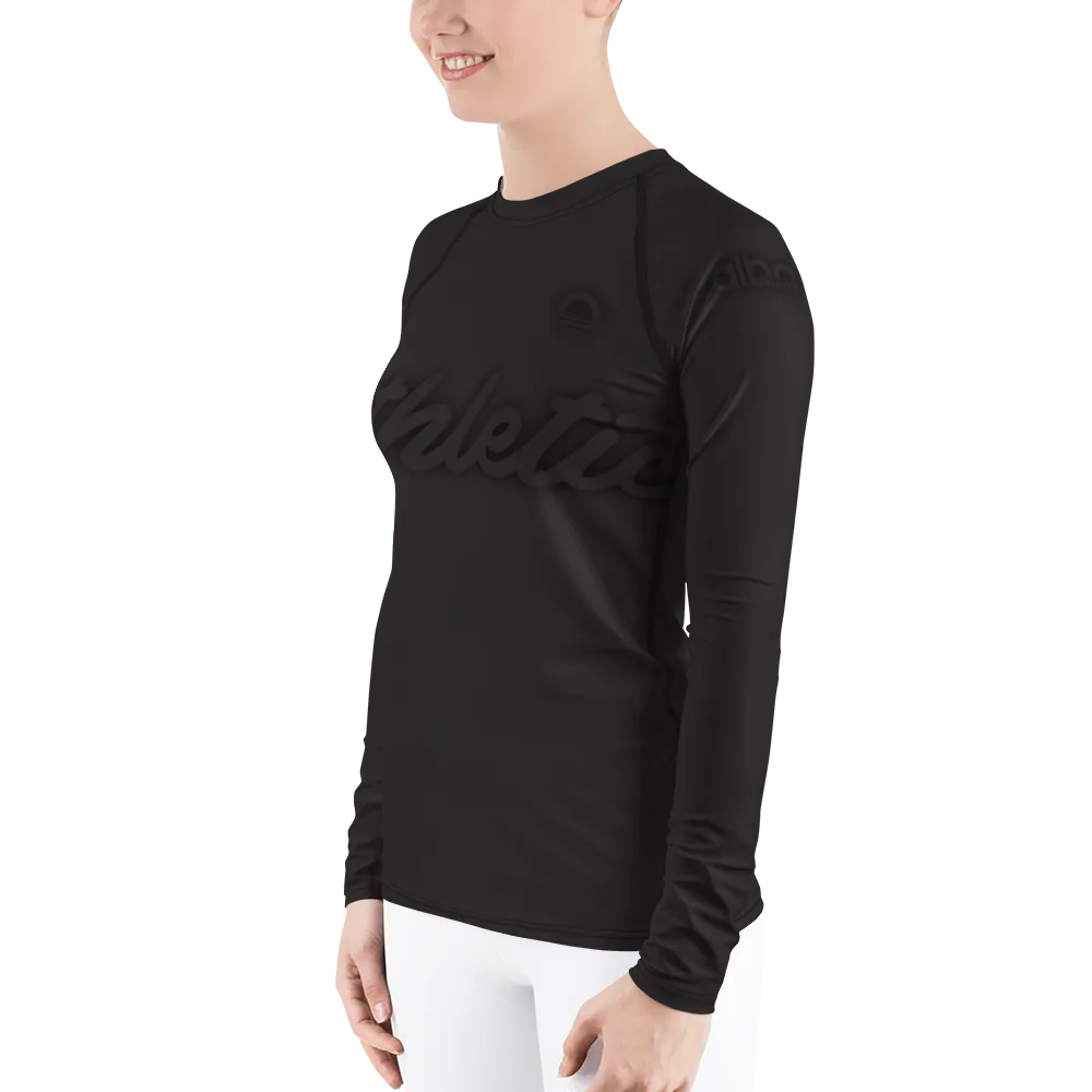 Women's Long Sleeve Shirt - Black Out