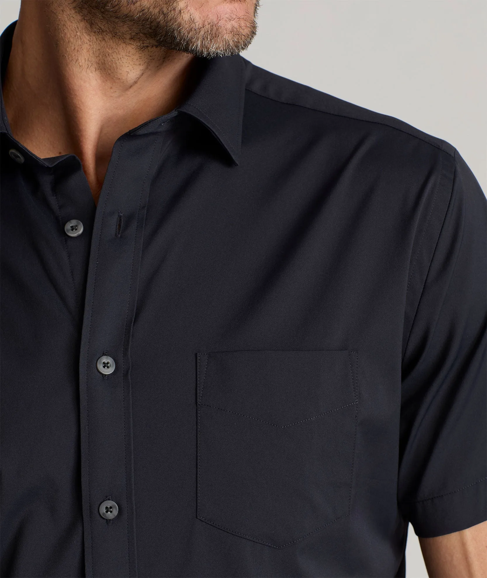 Wrinkle-Free Performance Short-Sleeve Gironde Shirt